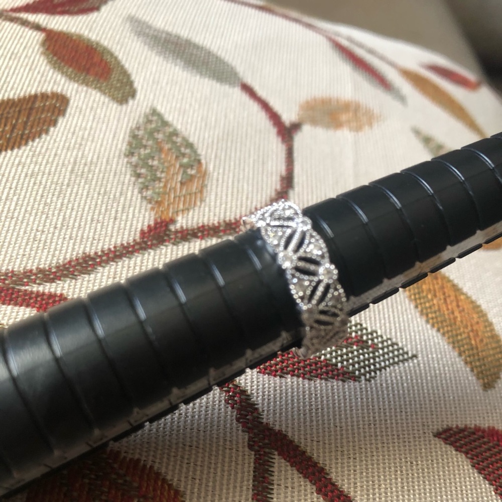 Diamonique ring.
